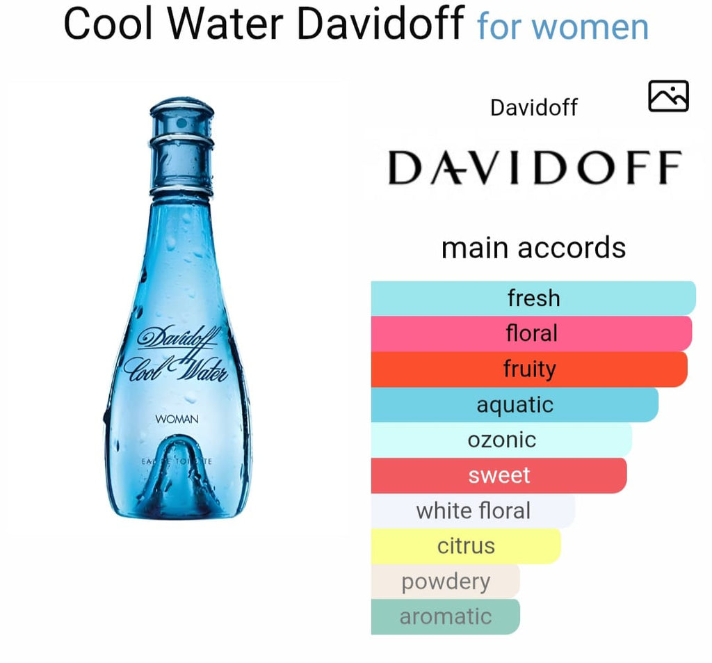 Davidoff Cool Water Woman Edt • 100ml