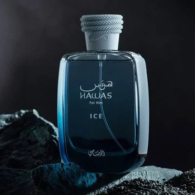 Rasasii Hawas Ice Eau De Parfum for Men • 100ml