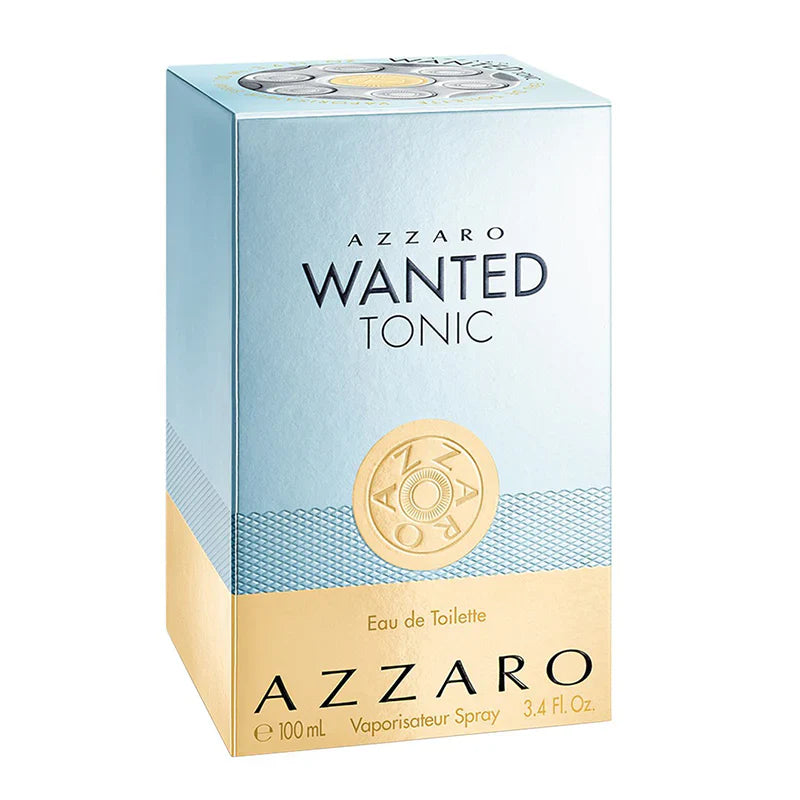 Azzaro Wanted Tonic Eau De Toilette For Men (100ml)