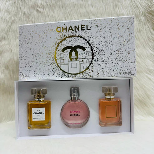 Chanel Gift Set (Pack Of 3) For Womens